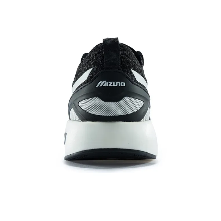 Mizuno Pi Knit Low top 'Black White'-3