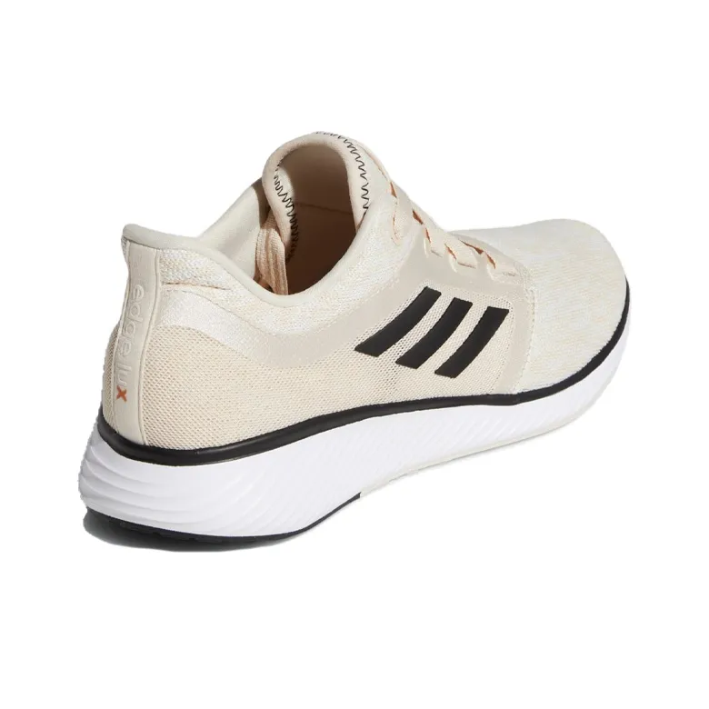 Adidas Edge Lux 3 Slip-Resistant Cushioning Low-Top Running Shoes Women's Beige White Black-3
