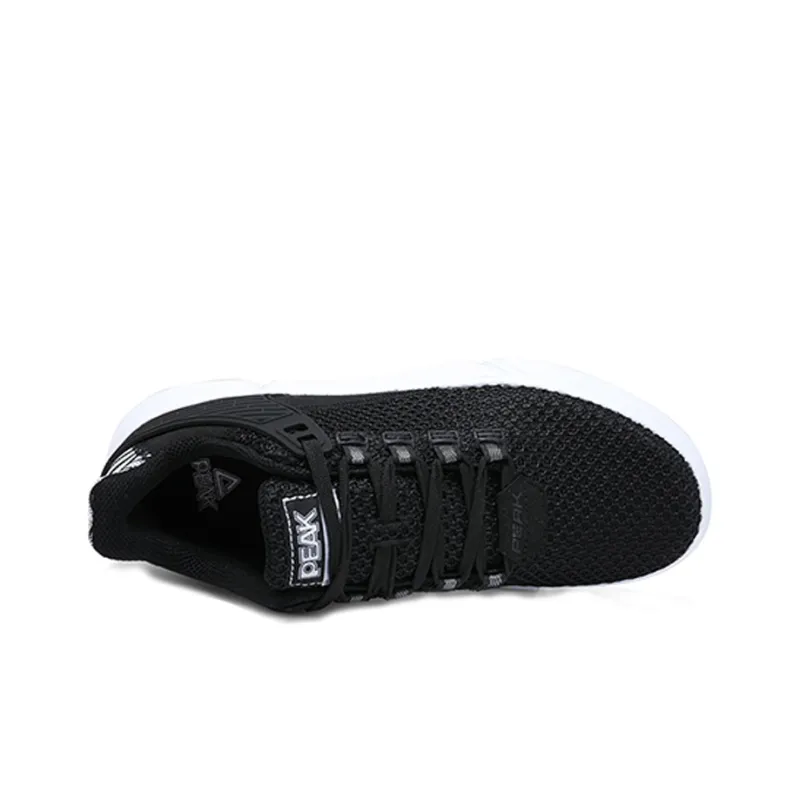 PEAK Low Top Running Shoes Women's Black-3