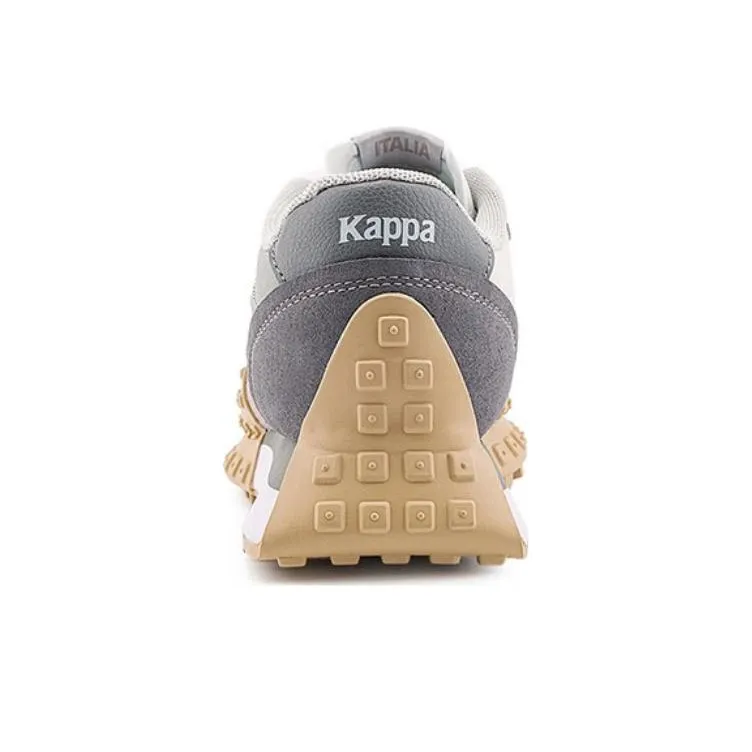 Kappa Wear Resistant Slip Resistant Low Top Training Running Shoes Unisex Gray-4