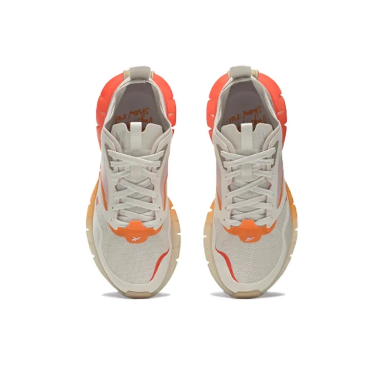 Reebok Zig Kinetica Horizon Alabaster Carotene Women's-4