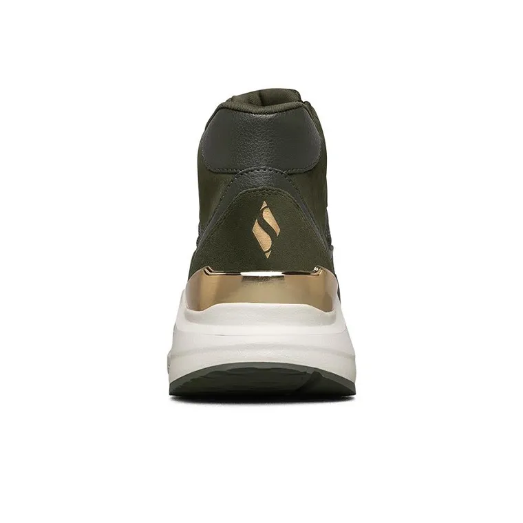 Skechers Rovina High Top Green Women's-3