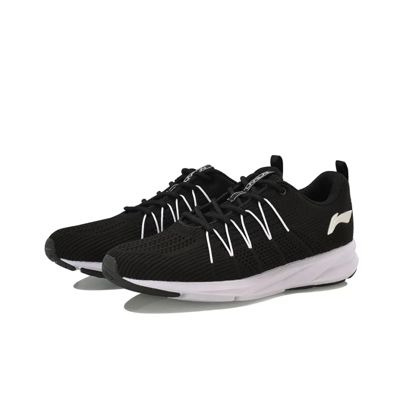 LINING Running Shoes Women's Low-Top Black/White-2