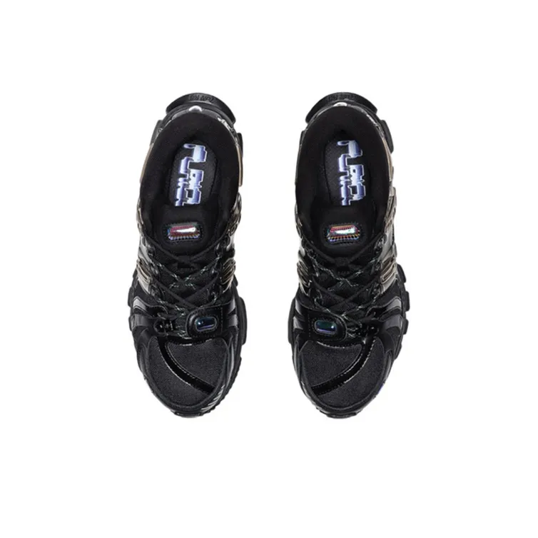 LiNing Running Shoes Women's Low Top Black-3