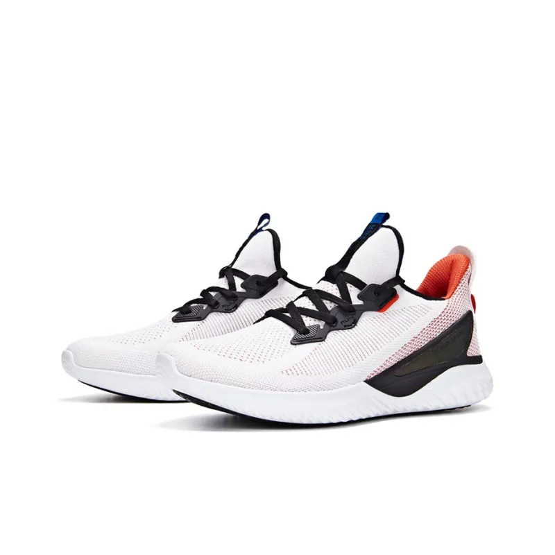 361° Low-Top Running Shoes Men's White Red Multicolor-1