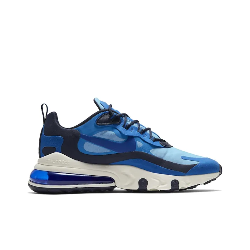Nike Air Max 270 React Triple Blue-1
