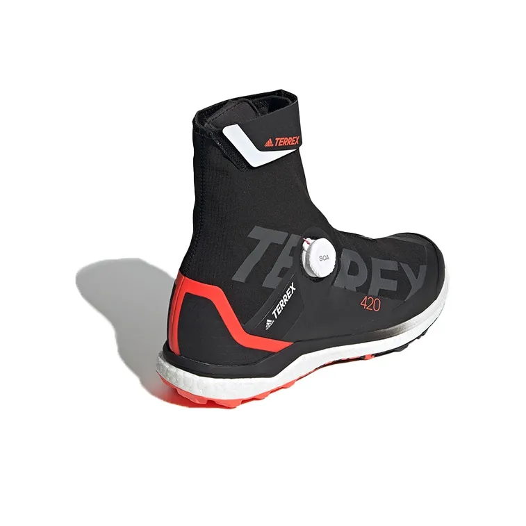 Adidas Terrex Agravic Tech Pro Trail 'Black Solar Red'-3