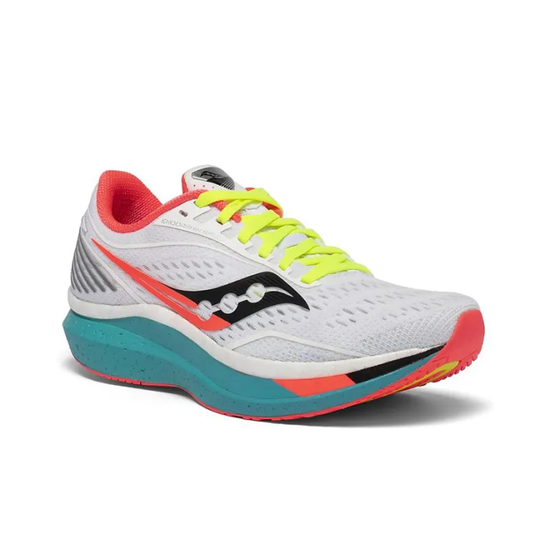 Saucony Endorphin Speed 1 Speed Low-Top Running Shoes Women's White Standard M-2