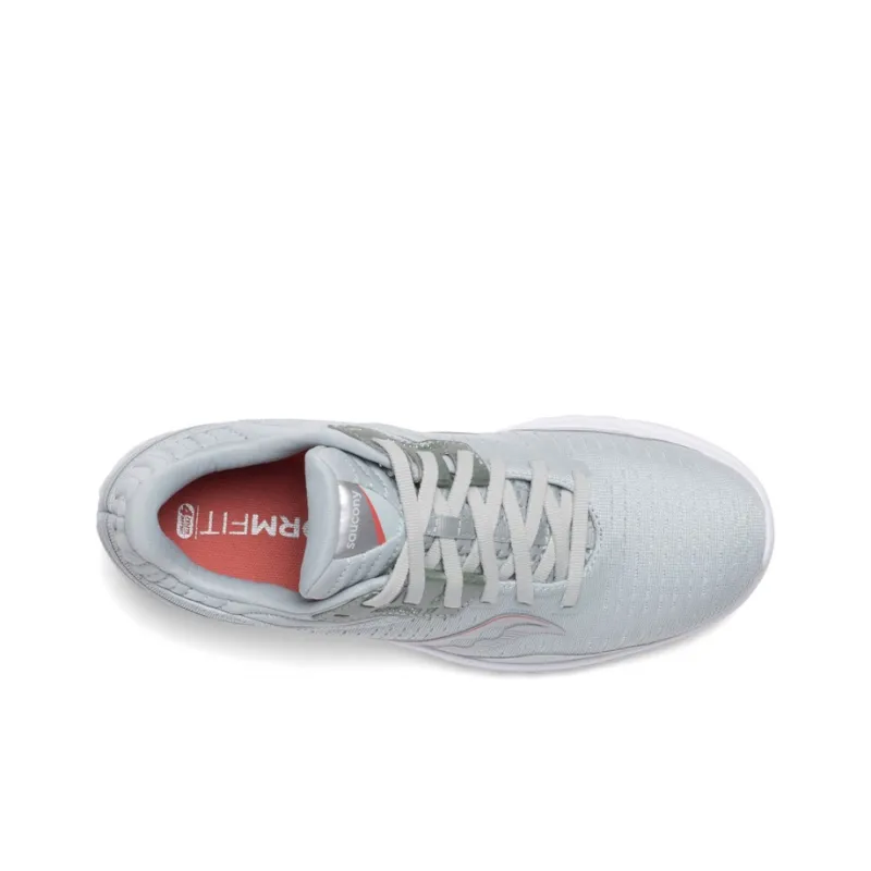 saucony Women's Kinvara 11 'Sky Grey Coral'-3