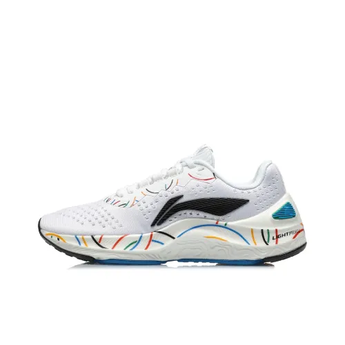 LINING Arashi Running Shoes Women's Low-Top White Colorful