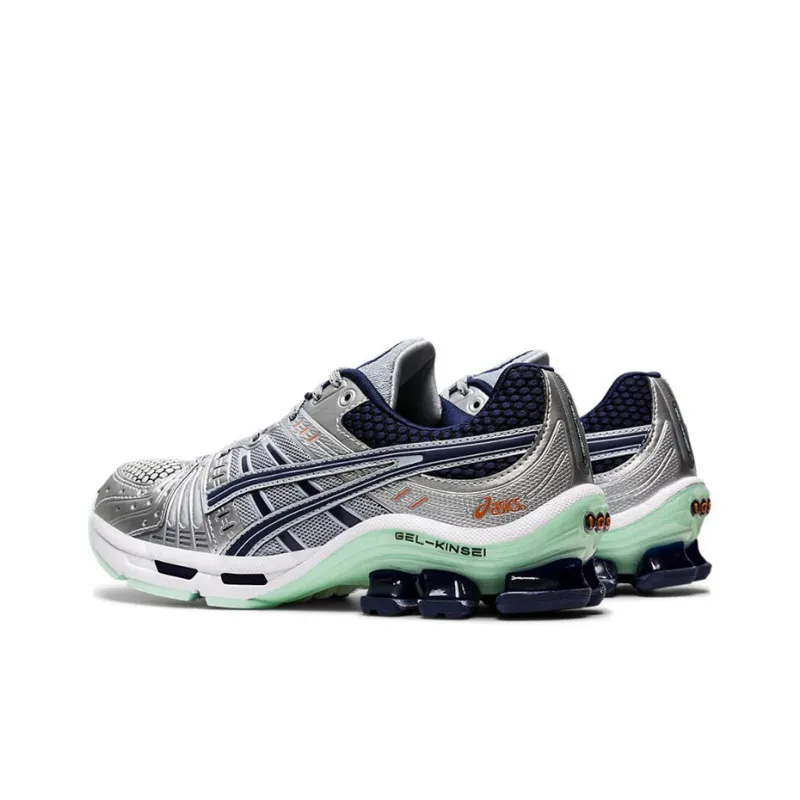 Asics Gel Kinsei OG Slip Resistant, Abrasion Resistant, Breathable Low Top Running Shoes Women's Silver Gray-3