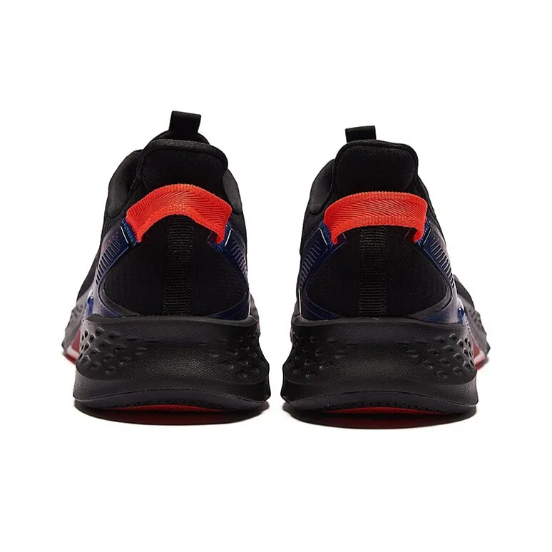 361° Rain Screen Technology Slip Resistant Water Resistant Lightweight Low Top Running Shoes Men's Black Red-4
