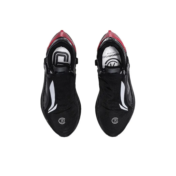 LiNing Ranger Shock Absorbers With Slip Resistant And Abrasion Resistant Properties Low Top Running Shoes Women's Black-3