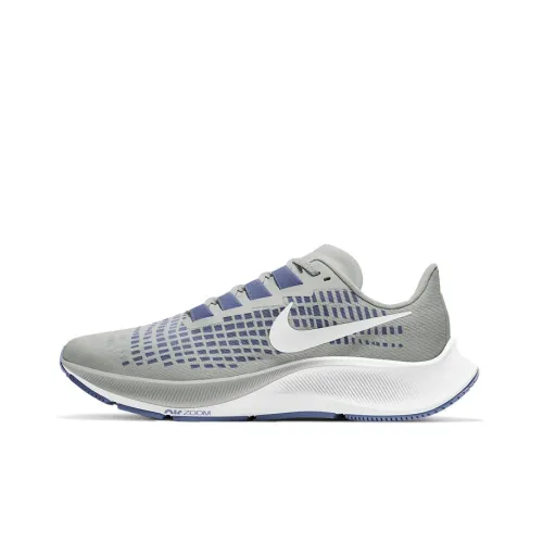 Nike Pegasus 37 Running Shoes Women's Low-Top Gray/Purple/White