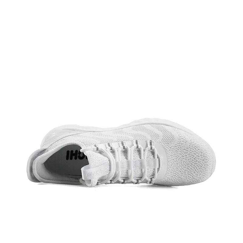 PEAK State Pole Slip Resistant, Abrasion Resistant, Breathable Low Top Running Shoes Women's Pure White-3