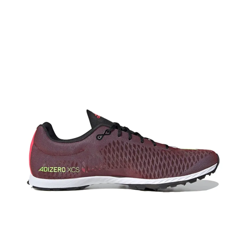 Adidas Adizero XC Low-Top Running Shoes Men's Red Green-1