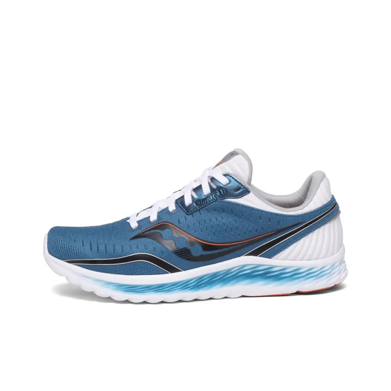 Saucony Kinvara Elite Bloom 11 Low-Top Running Shoes Men's Blue Black-0