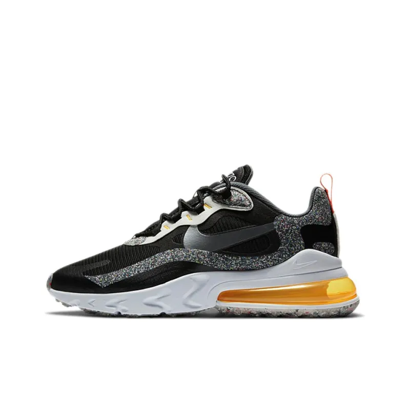 Nike Air Max 270 React 'Black Yellow'-0