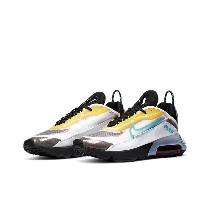 Nike Air Max 2090 White Speed Yellow Bleached Aqua-2