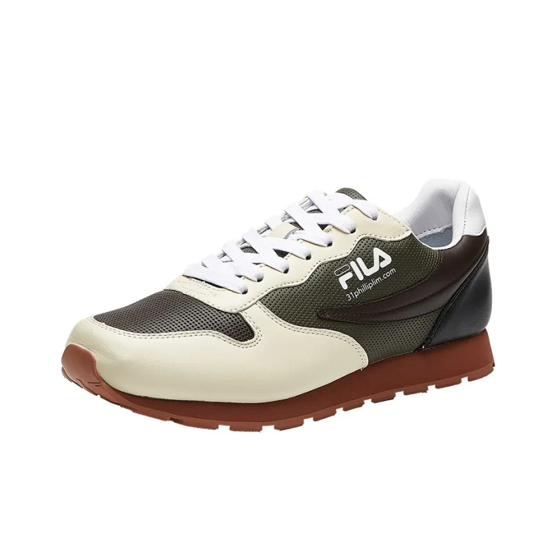 3.1 Phillip Lim x FILA Jogger Low-Top Running Shoes Men's Light Khaki-1