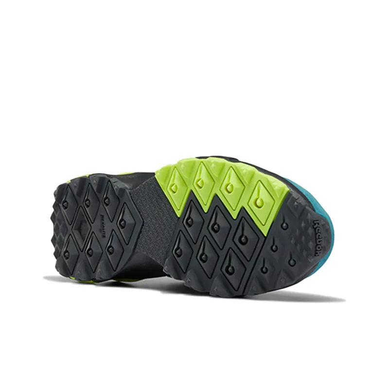 Reebok Aztrek Running Shoes Women's Low Top Black/Green/Blue-5