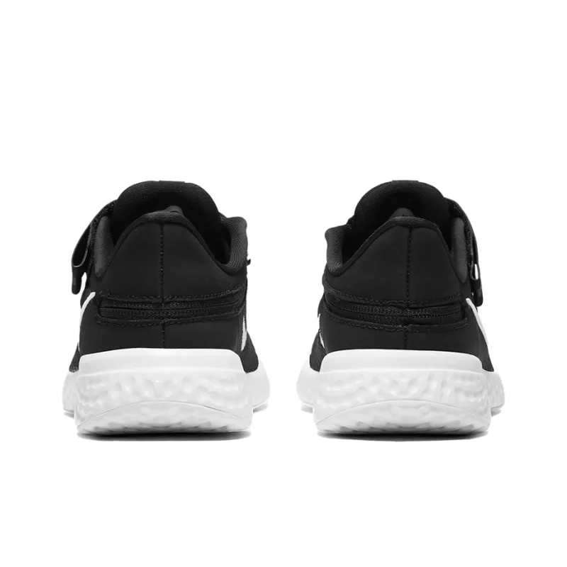 Nike Revolution 5 FlyEase 'Black White' Gs-4