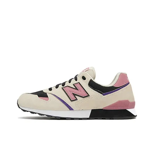 New Balance NB 446 Running Shoes Unisex Low-Top Off White Pink