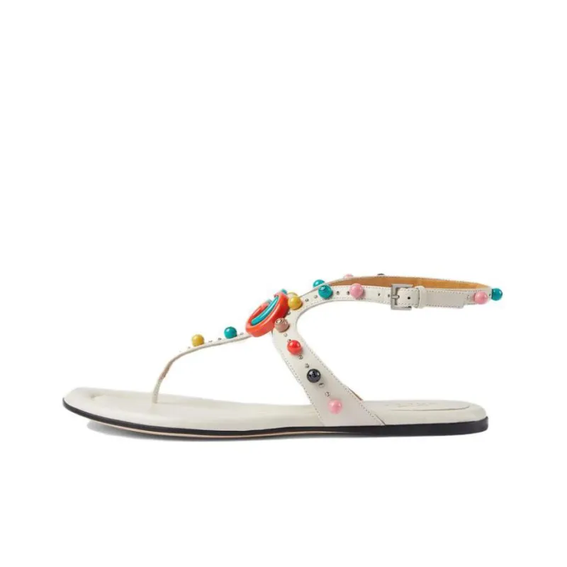 GUCCI Strap Sandals Women's Ecru-0
