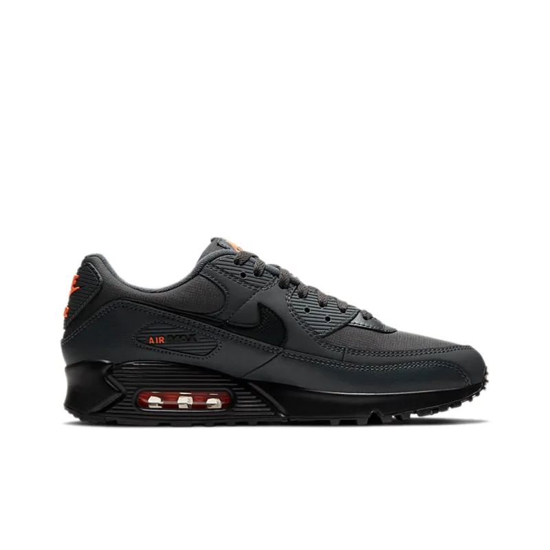 Nike Air Max 90 Iron Grey Black Total Orange-1