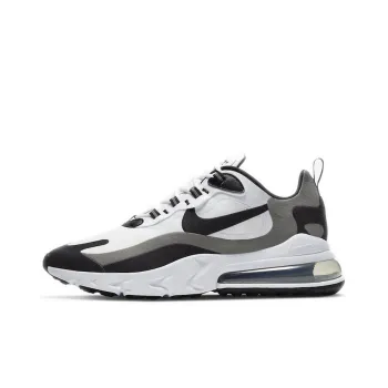 Nike Air Max 270 React White Black Metallic Pewter