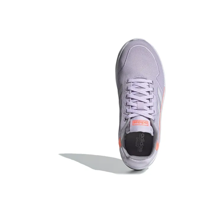 Adidas Slip-Resistant Low-Top Running Shoes Women's Purple Pink White-4