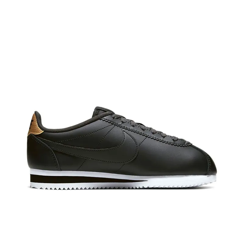 Nike Classic Cortez Black/Gold Women's-1