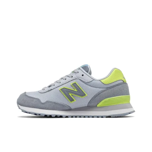 New Balance NB 515 Running Shoes Women's Low-Top Gray Yellow