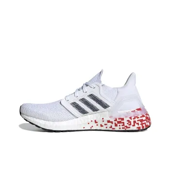 Adidas UltraBoost 20 'Digital Pixel White Scarlet' Women's