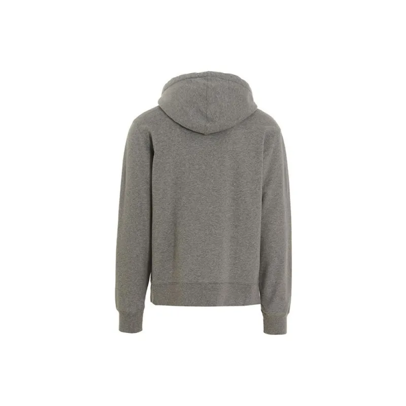 Maison Kitsune Logo print Cotton Hoodie-1