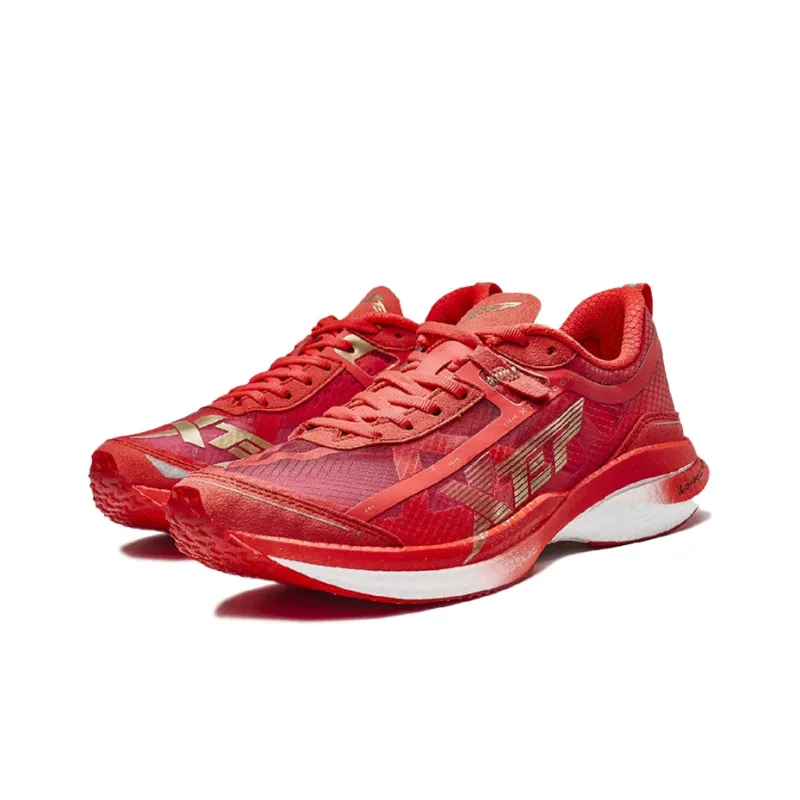 XTEP Race160X 1 Low Top Running Shoes Women's Red-1