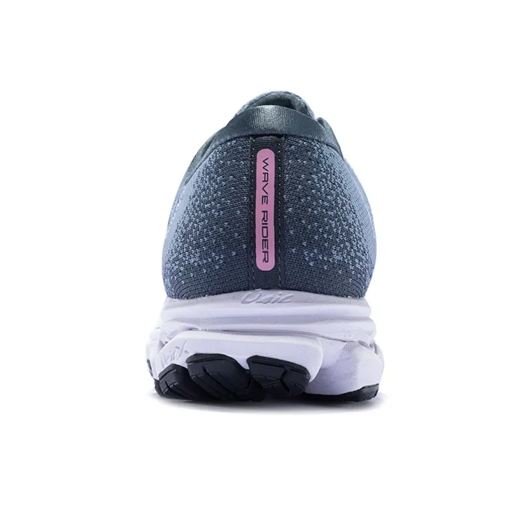 Mizuno Women's Wave Rider Waveknit 3 'Grey Blue' Women's-3