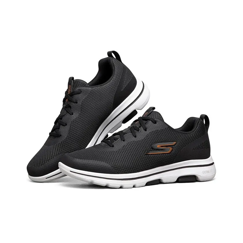 Skechers Go Walk 5 Low Top 'Black Orange'-2