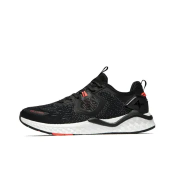 XTEP Dynamic Foam X2 Cushioning Anti Slip And Wear Resistant Low Top Running Shoes Men's Black Gray