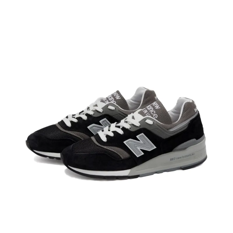 New Balance 997 Made In Usa 'Black'-1