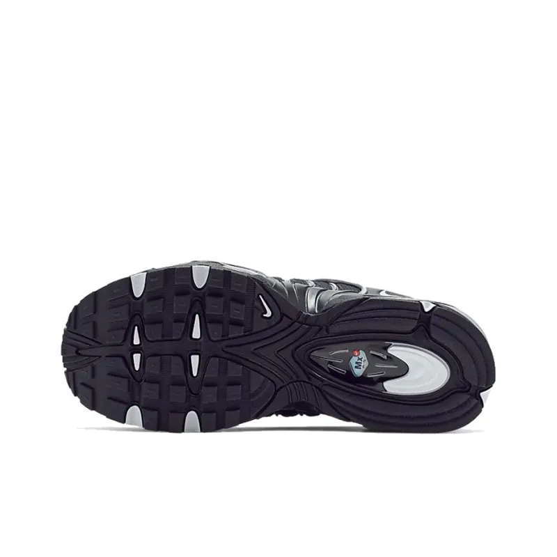 Nike Air Max Tailwind 4 Black Metallic Silver GS-4
