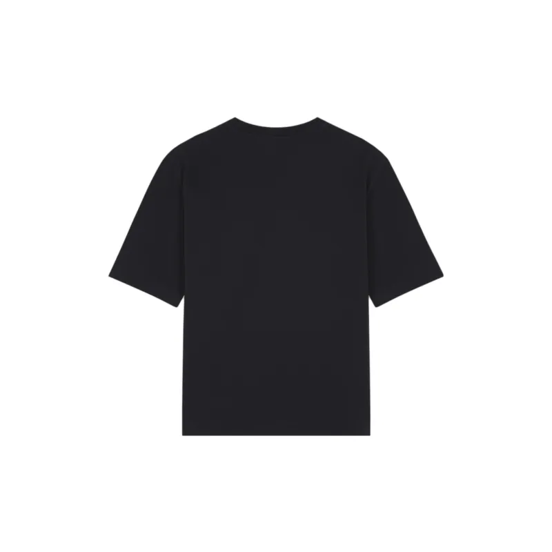 Maison Kitsune Fox Patch Oversized Fit T Shirt-1