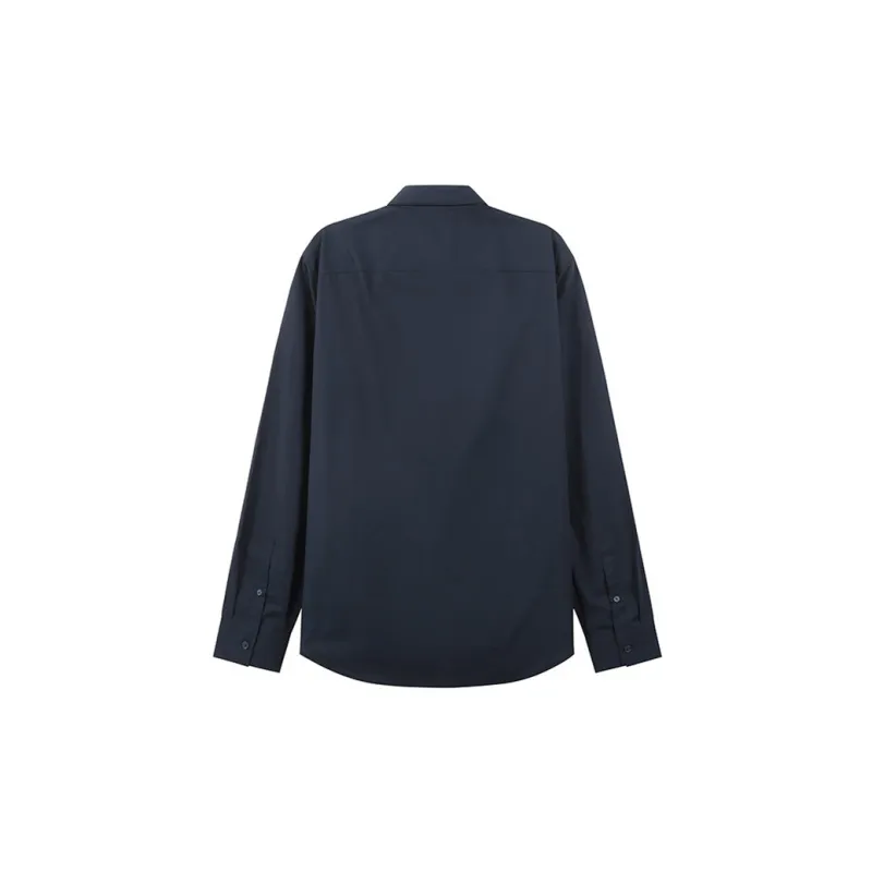 ARMANI EXCHANGE SS23 Shirt Men's Navy-1