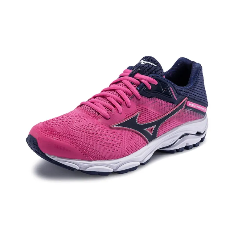 Mizuno Women's Wave Inspire 15 'Pink Navy' Women's-1