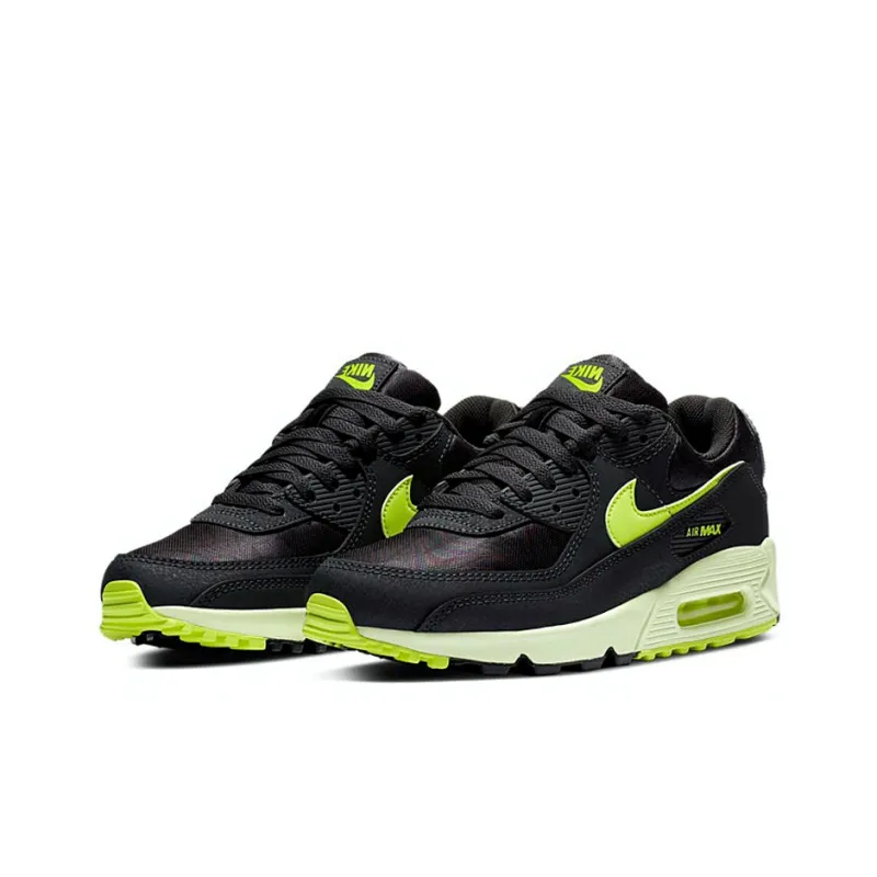 Nike Air Max 90 Dark Smoke Grey Volt Women's-2