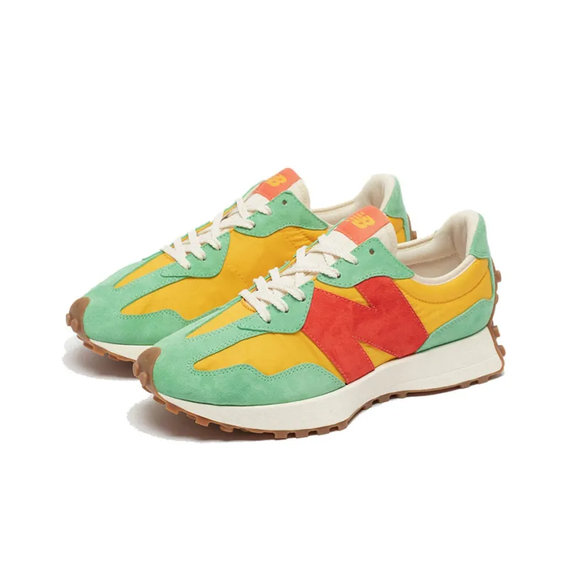 New Balance 327 Size? Red Yellow Green-1