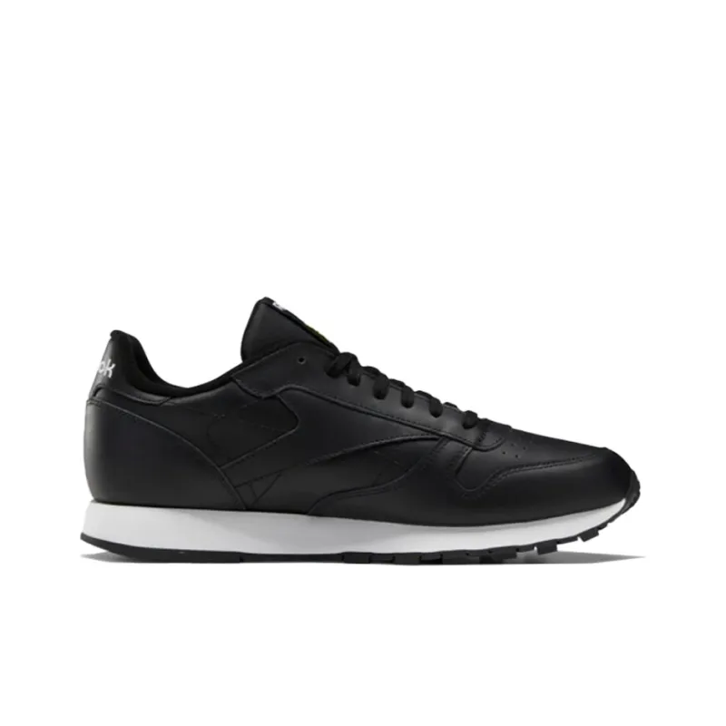 Reebok Classic Leather Mu 'Black Toxic Yellow'-1