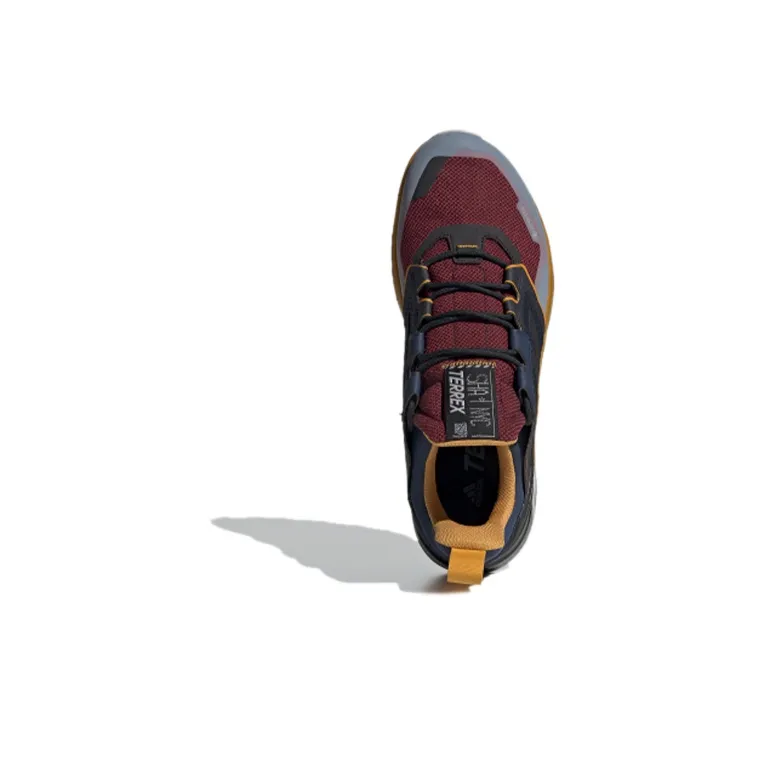 Adidas Terrex Trailmaker Gt Breathable Low-Top Casual Running Shoes Men's Red Black Blue-4