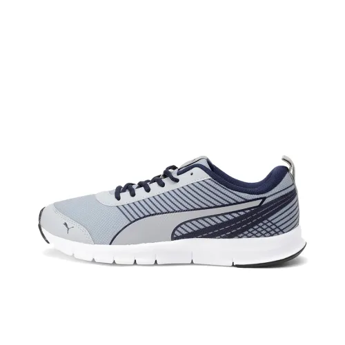 PUMA Spectrum Idp Low-Top Running Shoes Men's Gray Blue White