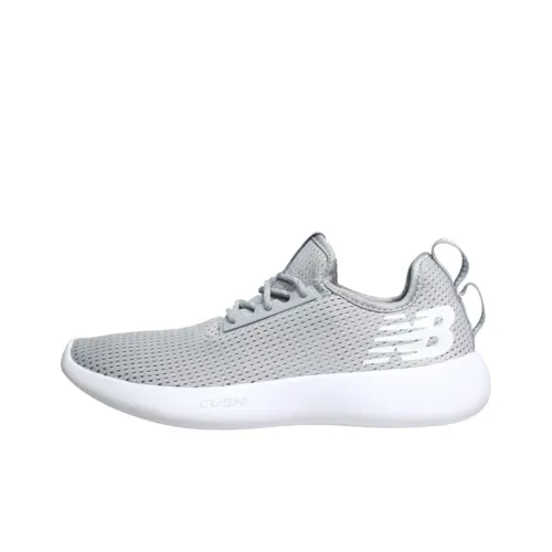 New Balance Running Shoes Men Low-Top Gray White